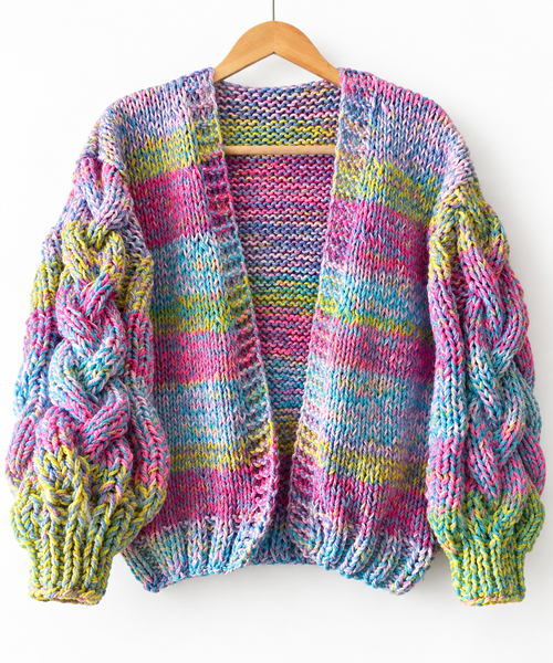 CARDIGAN ARCOÍRIS 🌈