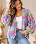CARDIGAN ARCOÍRIS 🌈